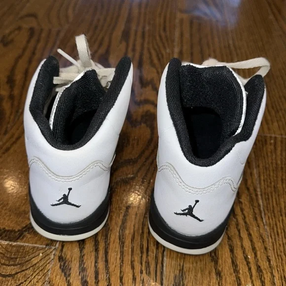 JORDAN RETRO 5 REVERSE METALLIC KIDS 12.5 - Picture 6 of 8